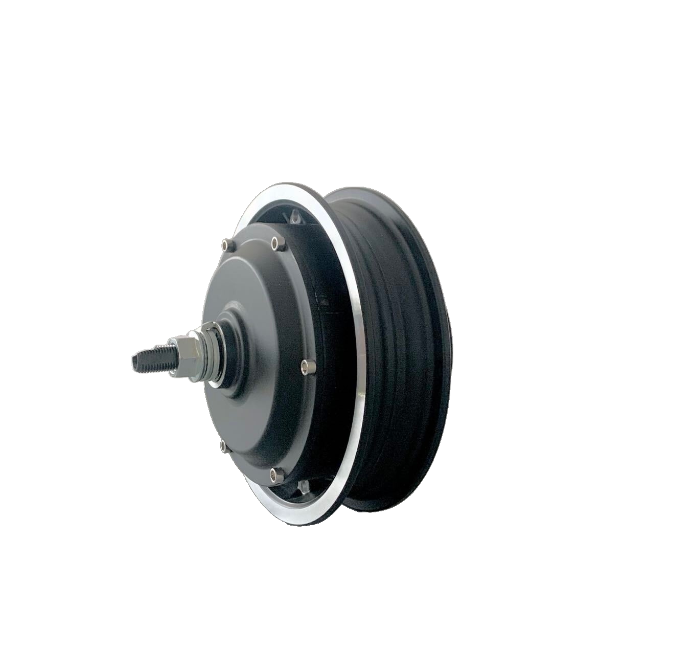 华梦10寸电动滑板车用分体式拆装充气胎开档110-135mm碟刹电机