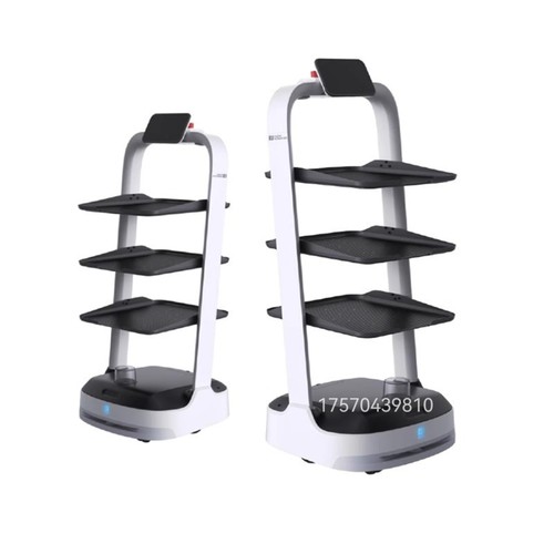 欢乐送2智能机器人餐厅送餐传菜服务员端菜自动上菜室外户外送饭