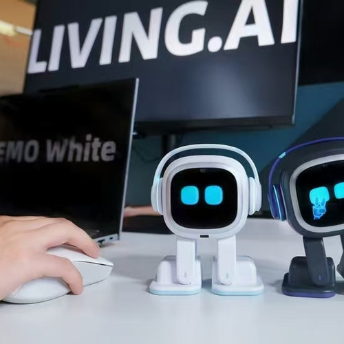 现货emo机器人智能情感交互语音对话ai桌面玩具儿童陪伴电子宠物