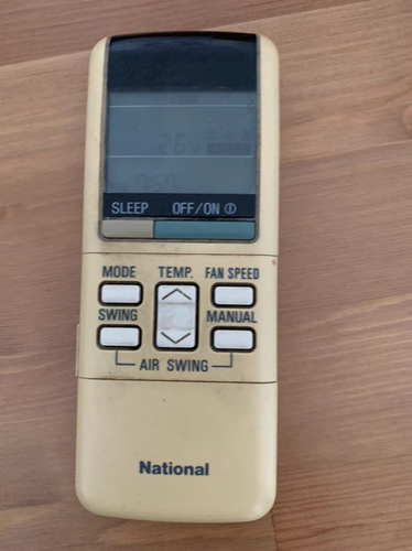 National松下空调遥控器A75C598 602 CS-C241KA 975KW 通用全新