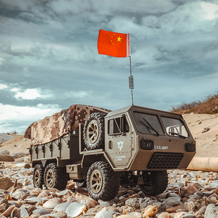 男孩遥控车运输车六驱攀爬重型货车卡车越野rc模型玩具汽车摄像头