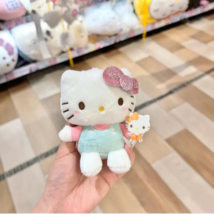 日本抱小熊kitty包包挂件哈喽kitty可爱凯蒂猫玩偶挂饰生日礼物