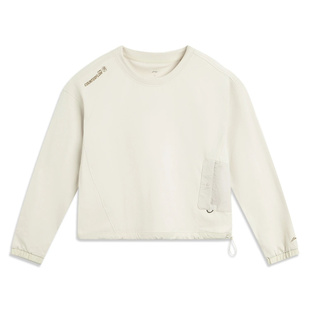 T恤打底外穿ATLV282 女子速干凉爽防晒宽松长袖 李宁CF溯25秋季 新品