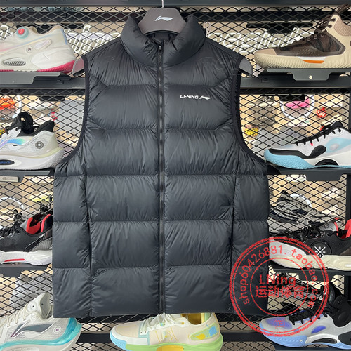李宁25秋冬新款轻盈保暖羽绒马甲