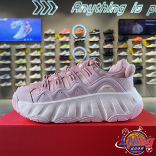 李宁2026春季新款宝可梦联名系列曲奇女子减震经典休闲鞋AGCW178