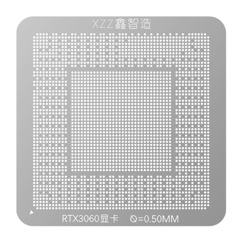 GTX1050/1060/2060/3060/4070/4090显卡GPU芯片植锡网植球网钢网-封面