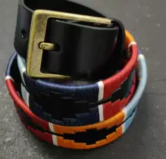 Handmade Leather Belt, Equestrian Belt.