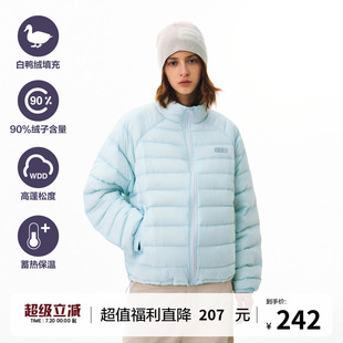FPA茧型轻薄短款 情侣宽松立领保暖国潮牌潮流羽绒衣 羽绒服 秋冬季
