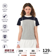 FPA速干7A抗菌凉感运动短款短袖 2025夏装新款圆领国潮修身t恤女
