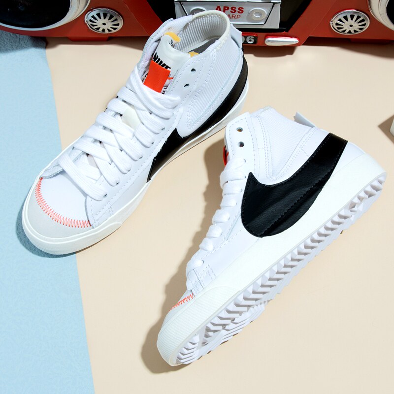 nike耐克男鞋2022新款blazer mid 77开拓者板鞋休闲鞋dd3111-100