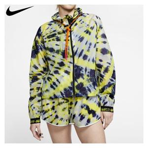 Nike耐克女装x Off-White™运动休闲扎染夹克茄克外套CK4805-702