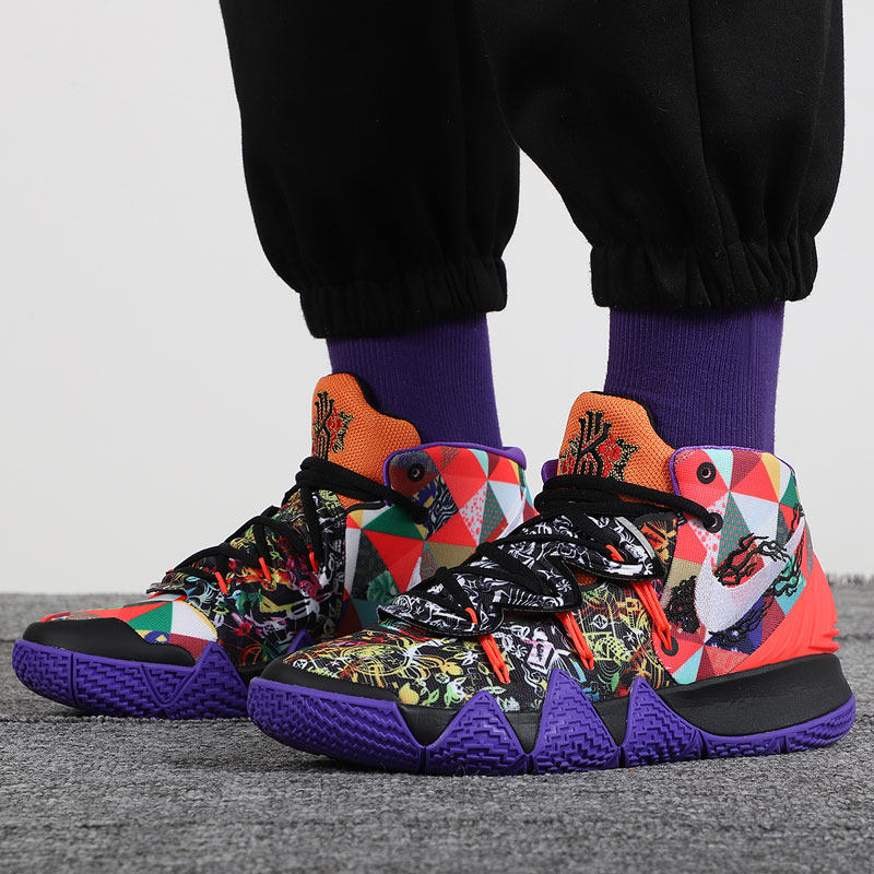 nike耐克男鞋2021春季新款kybrid s2 cny ep欧文篮球鞋dd1469-600