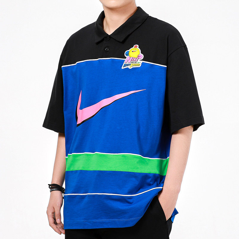 nike耐克短袖男2022秋季新款运动服透气polo衫半袖t恤dm7918-480