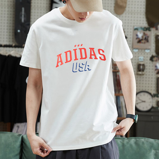 男运动运动T恤JI9765 Adidas 阿迪达斯官方正品