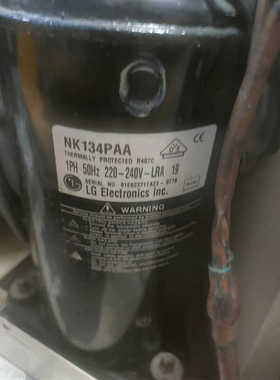 NK134PAA NK185PAALG空调无储液空气能220V制冷设备1匹压缩机50HZ