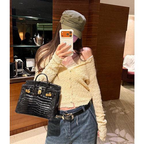肌理感针织开衫套装蕾丝边吊带女