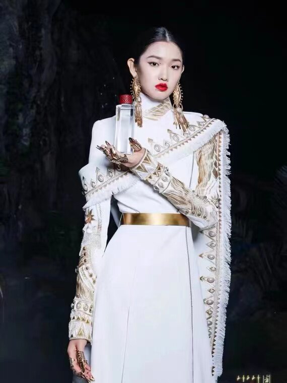 出租出售新款盖娅传奇女童模特走儿童礼服