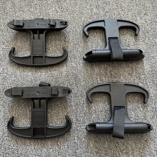 适用奥迪A3A4LA5A6LA7A8后备箱挂钩 加装牛角挂勾 原厂内饰挂钩
