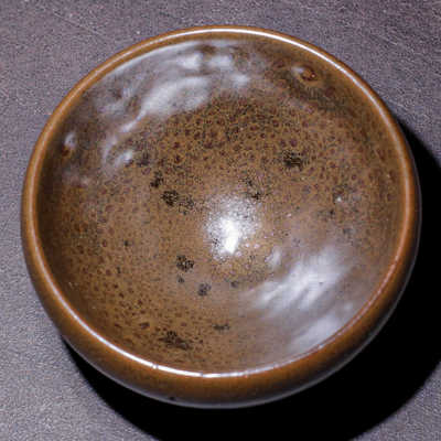 正品真龙窑柴烧建盏钵型主人杯茶杯建阳水吉全手工功夫茶杯