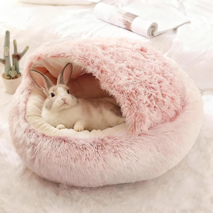 兔子窝兔子冬天保暖窝兔子睡觉小窝侏儒兔棉窝兔子窝荷兰猪龙猫窝