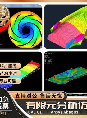 ABAQUS数值模拟python二次开发建模fortran子程序编程umat代做写