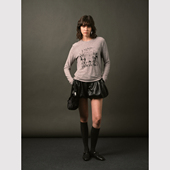 俏皮显瘦花苞PU皮短裤 TOP家 复古立体剪裁 MIU式 时髦人B败 法式