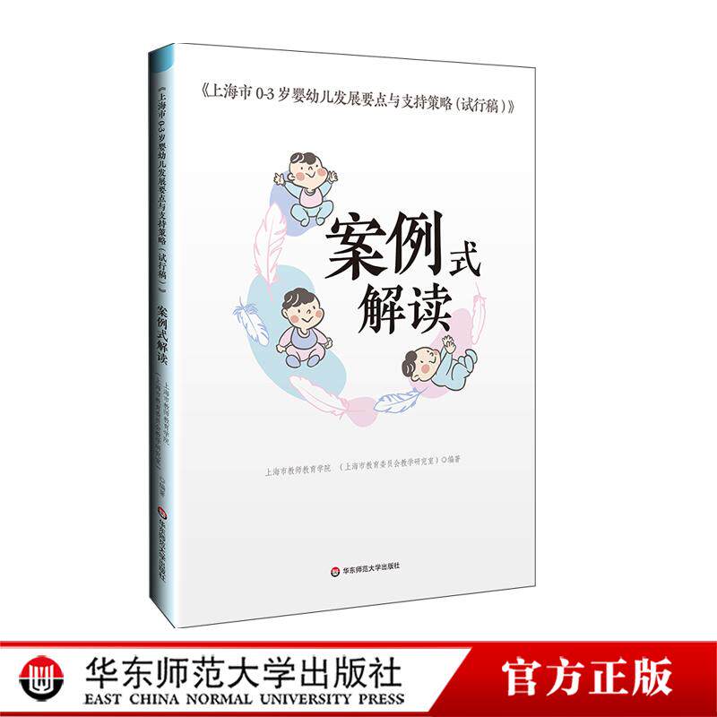 《上海市0-3岁婴幼儿发展要点与支持策略（试行稿）》案例式解读 托班托育观察与照护 幼教家园共育手边书 华东师范大学出版社