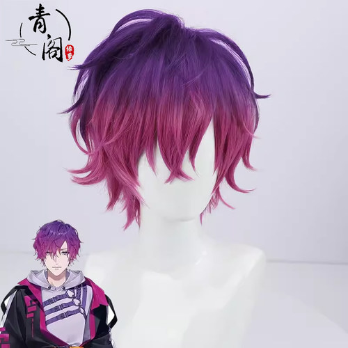 虚拟主播UkiVioletacos假发