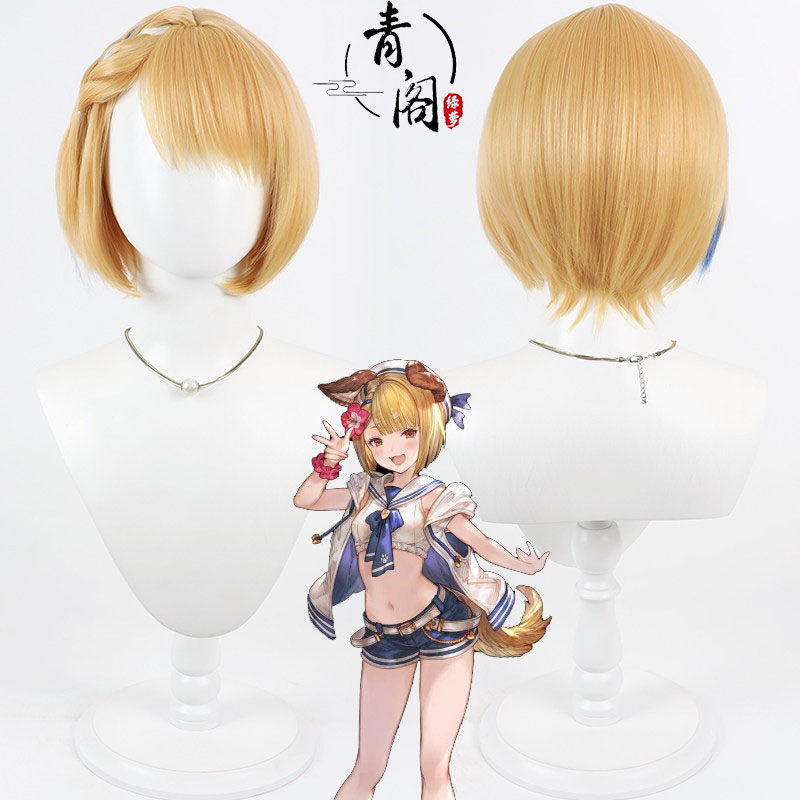 青阁狗年神将瓦姬拉cos假发
