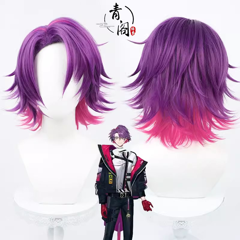 青阁虚拟主播渡会云雀cos假发