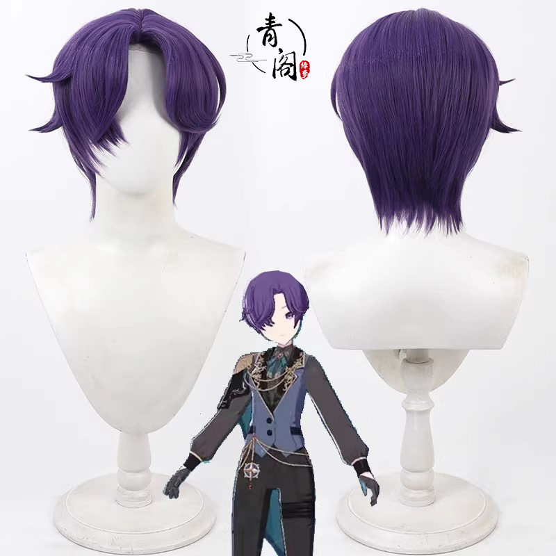 【青阁】世界计划多彩舞台PJSK 朝比奈真冬cos假发短发头皮款