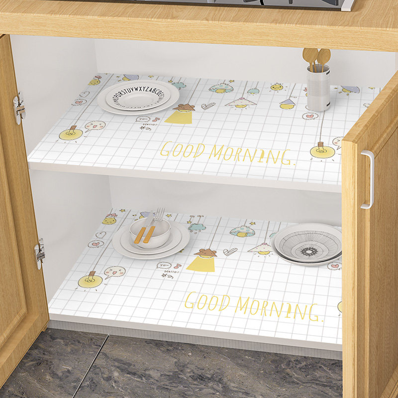 家用厨房橱柜防油污防潮防霉垫纸灶台翻新自粘防水耐高温铝箔贴纸