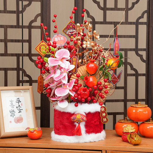 2026年装饰发财果摆件