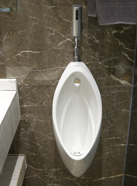 小便斗13071-1-1Z挂墙式商用自动感应家用陶瓷尿斗男士小便器