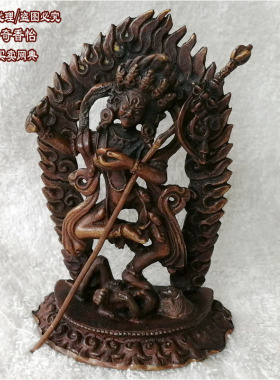 3寸金刚亥母尼泊尔纯铜小佛像