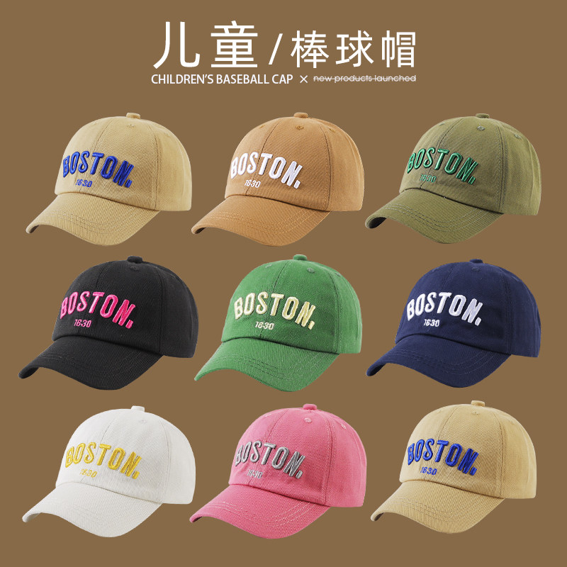 春夏季鸭舌帽时尚百搭男女童图片