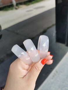 包邮天然白玛瑙手镯白月光/小圈口宽版薄玉髓手环/儿童女童404248