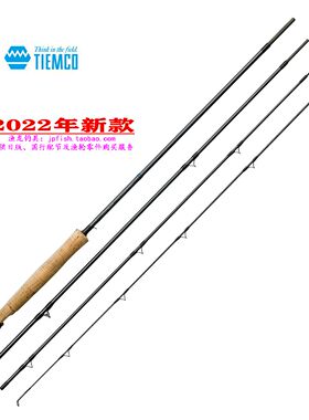 22款Tiemco EUFLEX  J-Stream JS801-4飞蝇钓杆  鱼竿  流飞竿