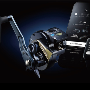 25新款 日本Daiwa/达亿瓦 SALTIGA IC 300Ｈ-ＳJ-Ｃ数显慢摇鼓轮