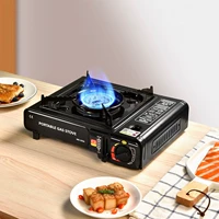 Карточная печь на открытом воздухе печи Плиты для газовой плиты горячее горшок портативная карта Магнитная газовая газовая кемпинг кемпинг