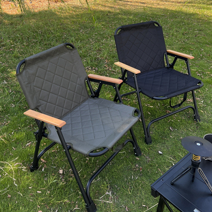 躺椅折叠户外露营钓鱼椅子克米特折叠凳便携家用阳台靠背椅可手提