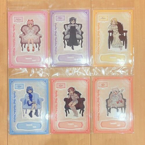 【全新正版】日谷魔法少女小圆茶话会系列立牌鹿目圆纱耶香晓美焰