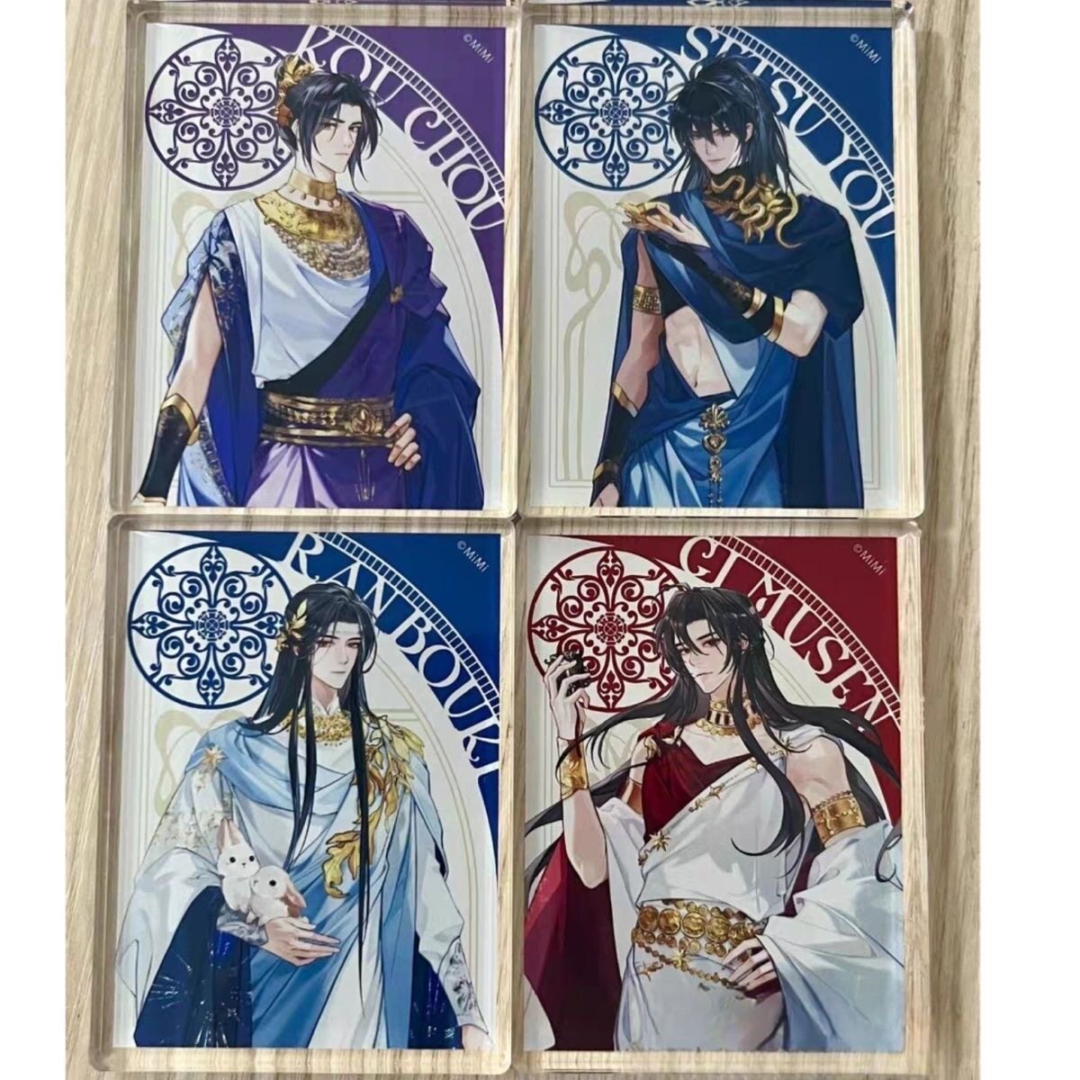 【原袋现货】日谷魔道祖师京都展希腊风系列周边江澄薛洋忘羡谷子图片