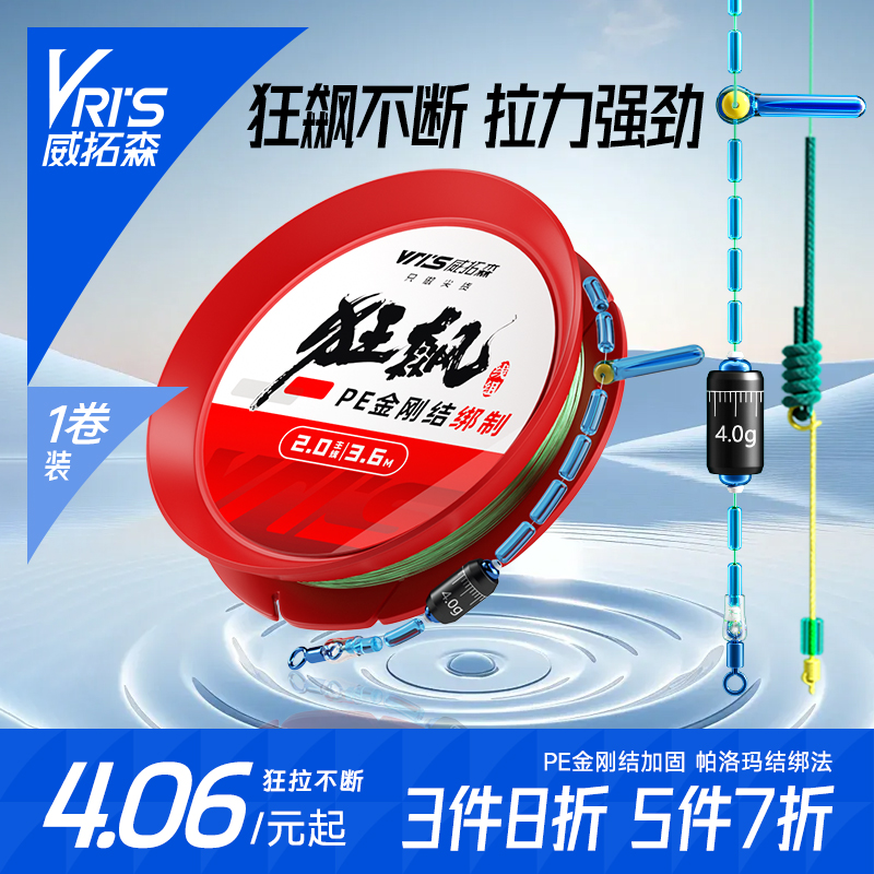 威拓森狂飙鱼线高端成品主线组