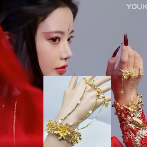 女手链手镯长月烬明同款