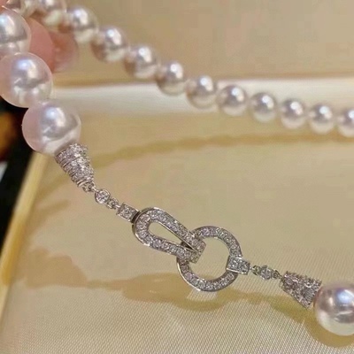 diy饰品配件 纯银s925加长扣延长珍珠项链 女精致搭扣 奢华感大气