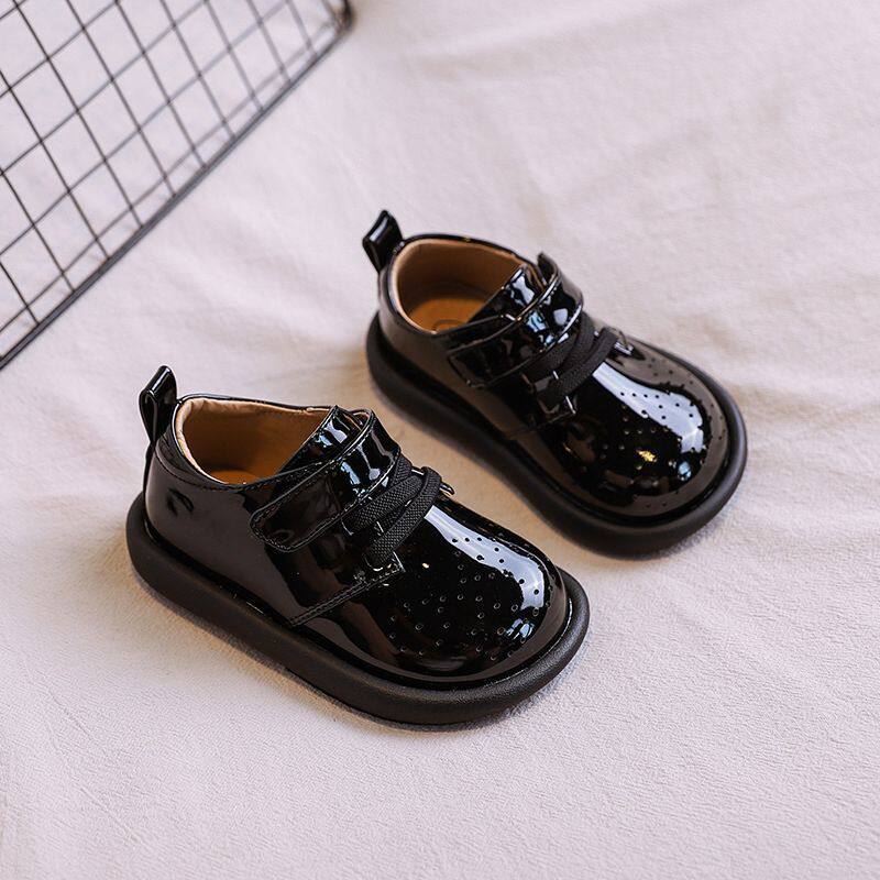 宝宝软底皮鞋秋款男童鞋子洋气春秋季女宝宝春季单鞋婴幼儿学步鞋图片