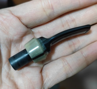 各类烟斗3-9mm烟道亚克力烟嘴配件烟斗嘴斗柄咬嘴阅读斗嘴 烟嘴头