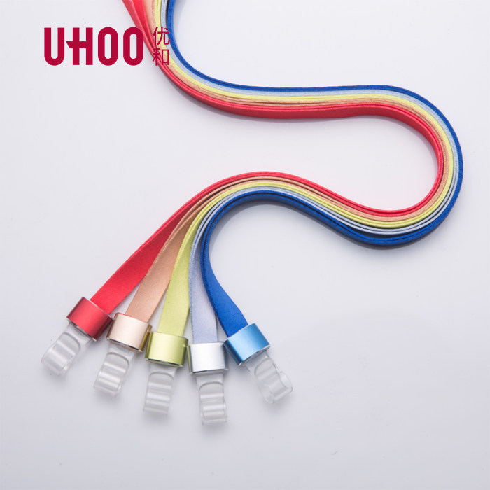 UHOO优和6717 6727热转印挂绳金属挂扣绳子证件卡套工牌胸卡绳定制