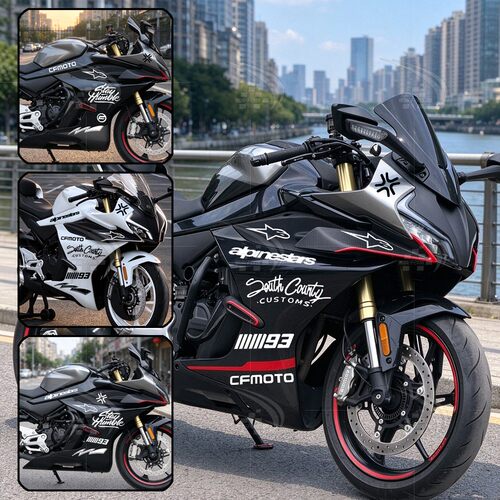 春风450SR/675SR车身贴纸